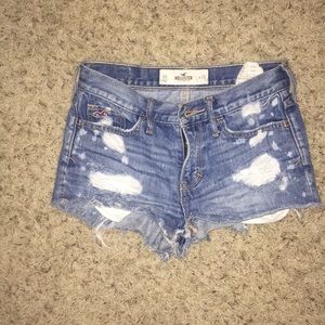 Hollister jean shorts